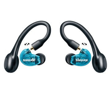 【保固兩年】2代 公司貨 SHURE Aonic 215 TW2 Aonic215 全新可拆卸式 真無線藍牙耳機 藍色