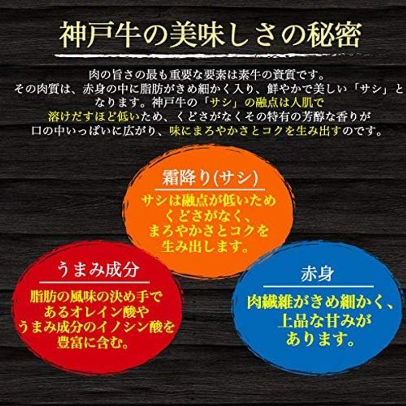 神戸牛 焼肉セット A5等級 特選 ロース モモ カルビ 焼き肉 食べ比べ 合計 600g 3人前 4人前 国産 和牛 黒毛和牛 贈答用