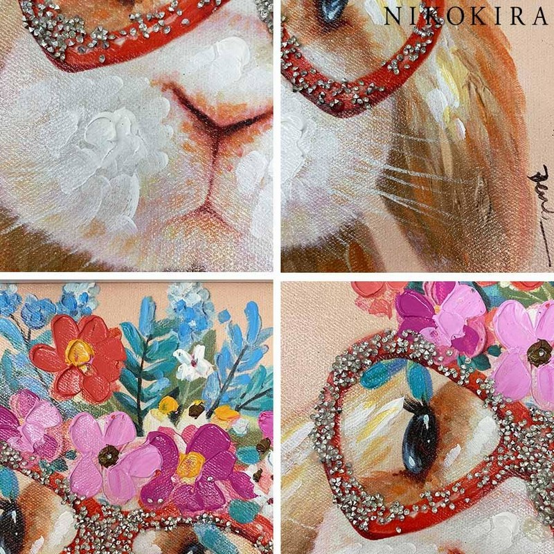 絵画　動物　写真　油絵　インテリア　雑貨　デザイン　アート 動物 絵画 インテリア 油絵 玄関 絵 アートパネル 飾る アート