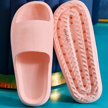 Life Lance 靜音緩震 EVA 辦公室室內拖鞋  01 粉色  1組  40~41號(250~255mm)