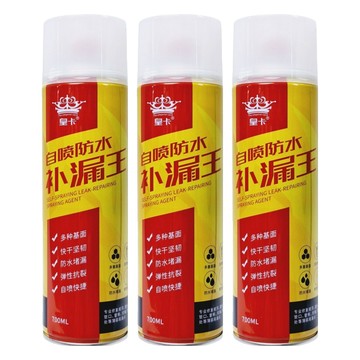 皇卡 防水補漏膠 透明 700ml  3瓶