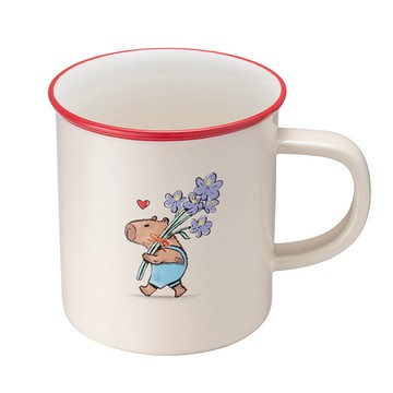 星巴克水豚浪漫馬克杯