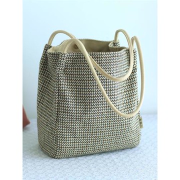 布奏高級設計師帆布包文藝森系日系單肩托特包手提帆布袋布袋包女