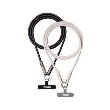 RASTO RX70 60W Type C快速充電傳輸二合一手機掛繩1.2M