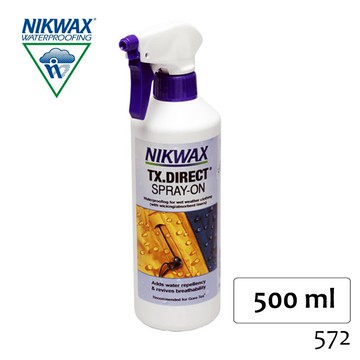 【英國NIKWAX】噴式防水布料撥水劑500ml(572)
