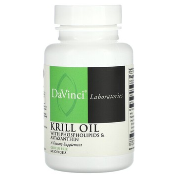 DaVinci Laboratories, 磷蝦油，60 粒軟膠囊