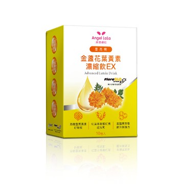 任選6件↘優惠價【Angel Lala 天使娜拉】晶亮視Kemin葉黃素濃縮飲(10包/盒)x1盒-D