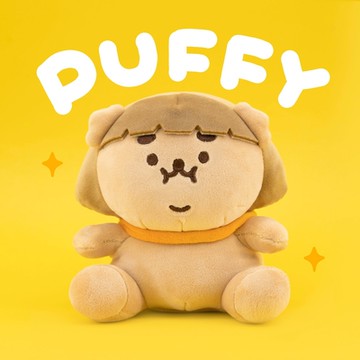 Plastic Thing食妹 毛絨公仔(PUFFY)