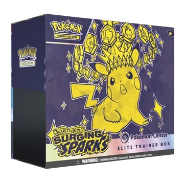 寶可夢集換式卡牌遊戲：SCARLET & VIOLET 激流火花 精英訓練家盒