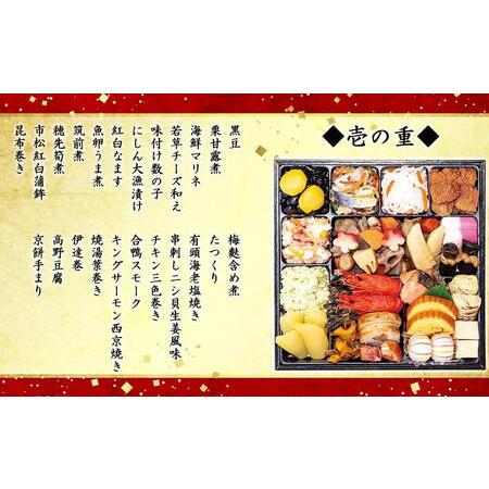 ふるさと納税 玉清屋 生おせち 順華 和風一段重 23品（2人前） 冷蔵発送・12 31到着限定｜ おせち 2024おせち おせち料理 ふるさと納税おせち 玉.. 愛知県大府市