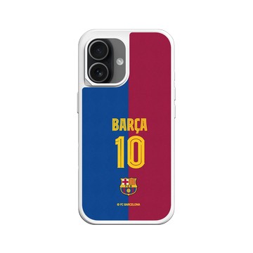 iPhone 17 SolidX 白 - FC Barcelona - BARÇA 10