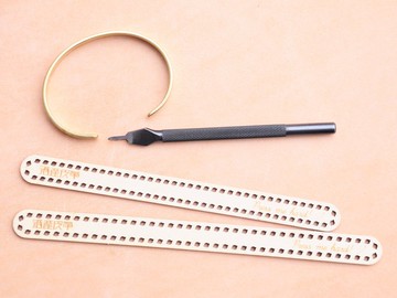 【手鐲★皮革木型系列】包剪揼 皮革木型系列 皮革紙型 皮革DIY 手工皮革 手鈪 皮鈪 手鐲 皮鐲 紙樣