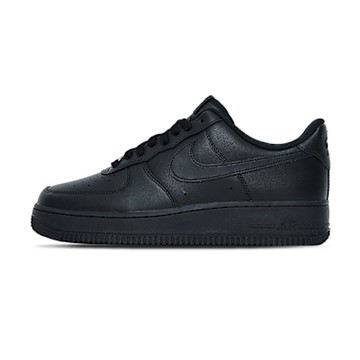 Nike Air FORCE 1 07 男 全黑 經典款 鐵牌 皮革 簡約 穿搭 低筒 休閒鞋 CW2288-001