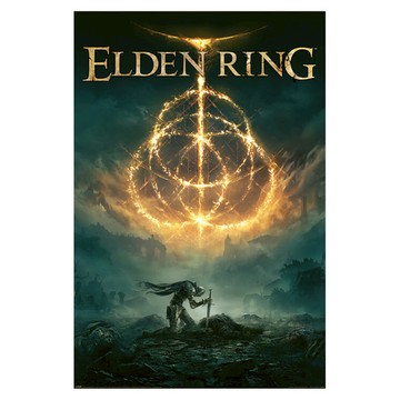 *【艾爾登法環】Elden Ring 遊戲封面海報