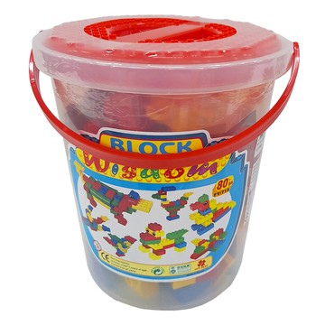 BRIICK MASTER 積木大師 Set 80 益智積木玩具  FY-713  1桶