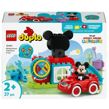 樂高 LEGO 10454 DUPLO-米奇妙妙屋和汽車