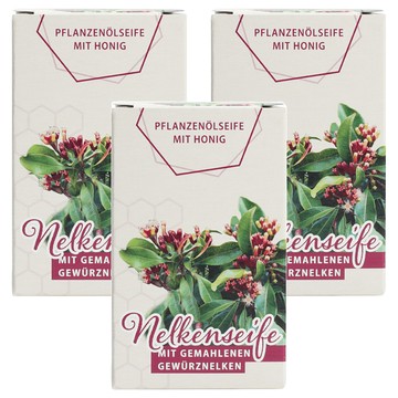 Bienen-Diätic 蜂蜜丁香潔膚皂  100g  3個