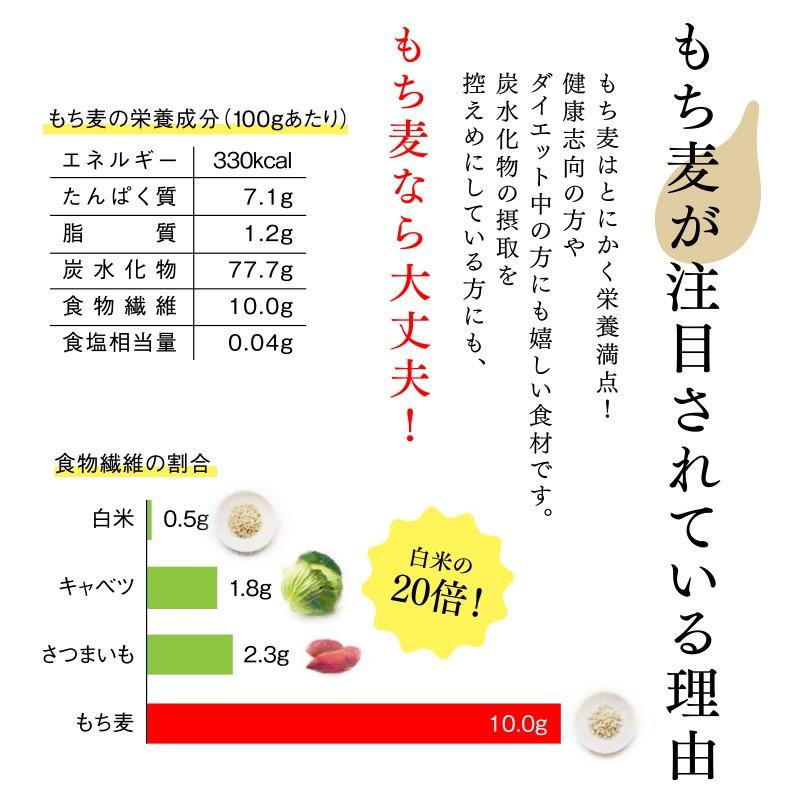 なみさと 国産もち麦 もち絹香 900g