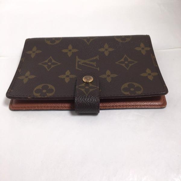 ルイヴィトン 手帳カバー R20005 アジェンダPM モノグラム LOUIS VUITTON ブラウン ユニセックス 中古