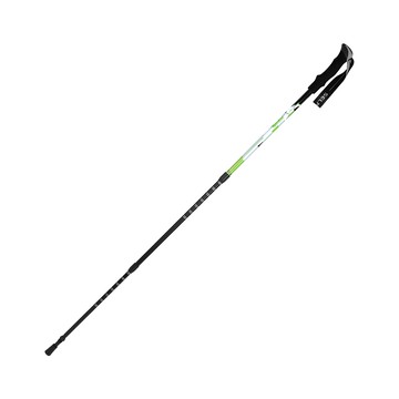 SELPA 雲頂 鋁合金避震登山杖 7075 255g  伸長135cm 收納65cm  綠色  1個