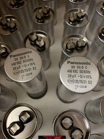 【全網低價 可打統編】原裝松下空調電容25UF30UF40UF35UF50UF60UF進口壓縮機啟動配件