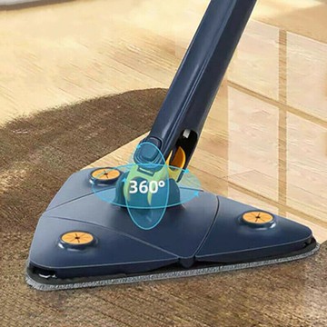 【EDISH】*360°免手洗乾濕兩用懶人拖把（1拖5布）