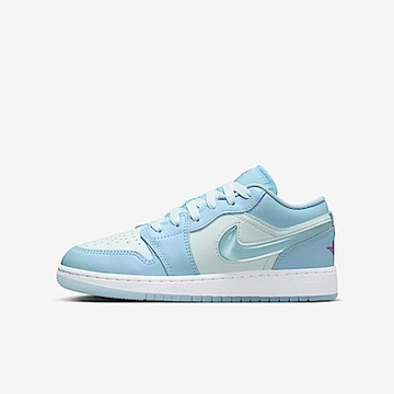 Nike Air Jordan 1 Low SE GS [FN7366-400] 大童 運動休閒鞋 舒適 穿搭 水藍