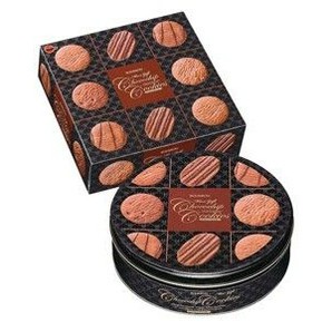 Bourbon mini gift chocolate chip cookies can 60 pieces