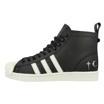 SUPERSTAR BOOT THUG CLUB BLACK WHITE