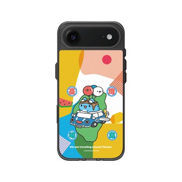 iPhone Air Clear (相機按鈕) 酷墨灰 - 貓貓蟲咖波 Bugcat Capoo - 10th 環島咖波愛旅行