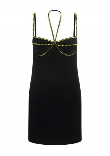 The Attico - Coco Mini Dress - Womens - Black