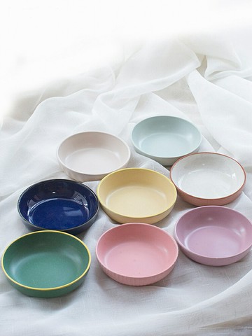 貓碗陶瓷貓咪食盆吃飯幼貓專用零食碟碟零食盤微瑕貓用防打翻喝奶【淘夢屋】