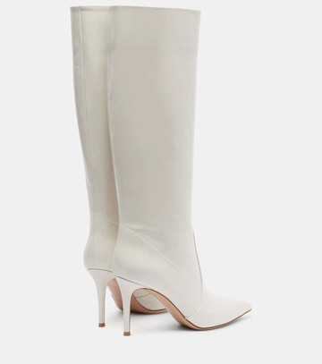 Gianvito Rossi Hansen 85 patent leather knee-high boots