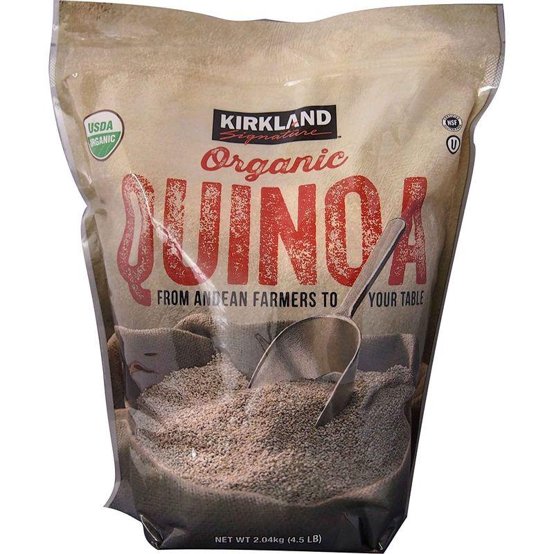 KIRKLAND オーガニック キヌア 大容量 2.04kｇ ×２セット