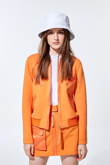 騎士風短版夾克外套