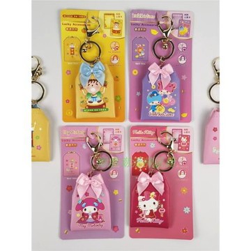 香港三麗鷗Sanrio大口仔KittyMelody守幸運吊飾賀年祝福匙扣掛件