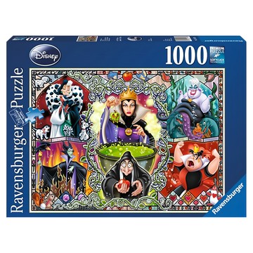 Ravensburger 德國維寶 迪士尼拼圖 經典迪士尼反派角色 Set 1000片  1盒