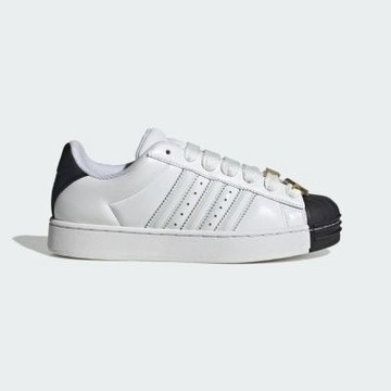 Adidas 愛迪達 Superstar ST W [IH6679] 女 休閒鞋 復古鞋 皮革 貝殼頭 黑白