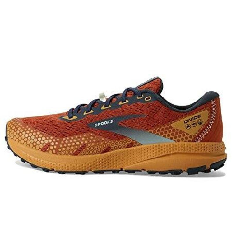 特別価格Brooks Men's Divide 3 Trail Running Shoe - Rooibos/Biscuit