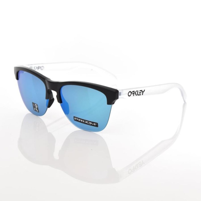 オークリー OAKLEY サングラス フロッグスキン ライト メガネ 眼鏡 メンズ UVカット マットブラック プリズム サファイア ブルーミラー  オークレー OO9374-0263 | LINEブランドカタログ