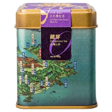 魚池鄉農會 紅璽茶葉 藏芽  40g  1罐  1罐