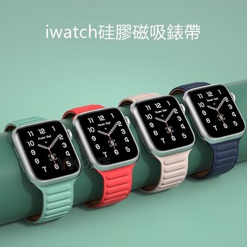蘋果手錶帶 適用於apple watch7 8 9 10代錶帶 磁吸錶帶 皮革錶帶 45 40 41 49 46mm錶帶