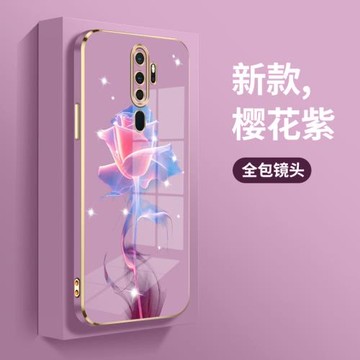 適用OPPOA11X手機殼oppoa5新款電鍍軟殼oppoa11網紅男女OPPOA9x防摔OPPOA7x創意PBBM00情侶PCHM10女炫彩玫瑰