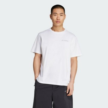 【ADIDAS】MT POLYGIENE T 短袖上衣 男 白色-JI8327