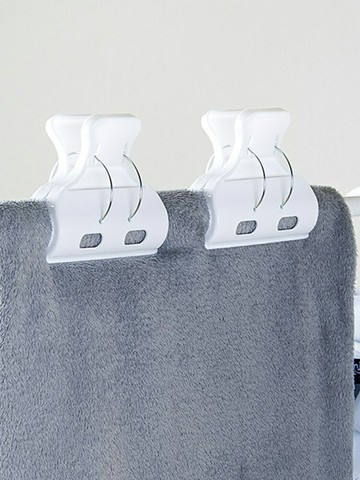 進口防風曬被單大號夾子塑料加厚晾衣架家用強力棉被固定被夾