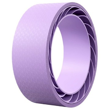 三次方 達摩輪 PU款 紫色 PU+PP材質 承重100KG 改善僵硬脊椎/舒展背部  32 x 13cm  1個