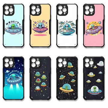 iPhone 13 Pro 殼 TRON iPhone 13 Pro Max 飛碟外星人 四角防摔 機甲殼 軟硬殼 手機殼