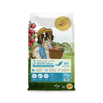 REAL POWER 全犬3號 海洋魚貝 舒敏護膚配方2kg (狗飼料/犬飼料/犬糧)