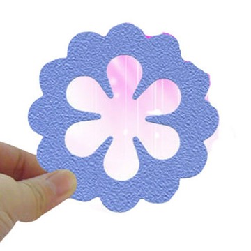 其它生活防護 PS MALL花型止滑用安全防滑片 3包(10片/包)(顏色隨機出貨)