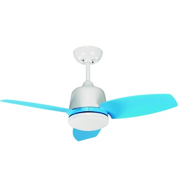 L01-21085J 時尚藍【DC直流馬達】36吋LED16W吊扇燈